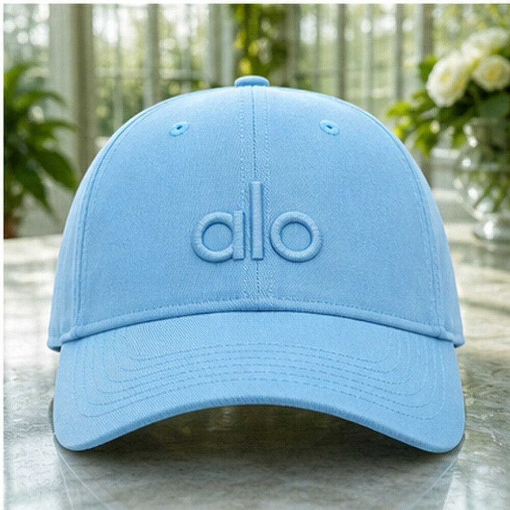 Alo Yoga Sky Blue Baseball Cap Tennis Golf Yoga Hat